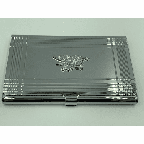 Silver Navy Seal Card Case