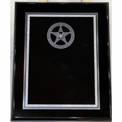 Silver Trim Badge Plaque