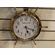 SOLID BRASS SHIP WHEEL CLOCK