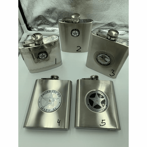 Stainless Steel Flask with Logo