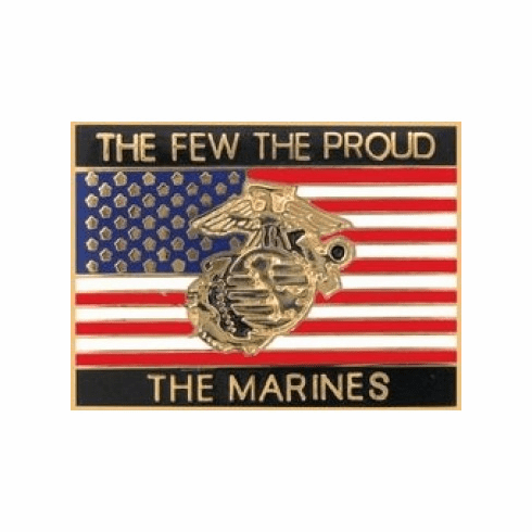 The Few The Proud The Marines Pin