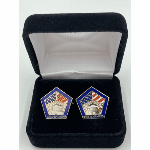 The Pentagon Cuff Links
