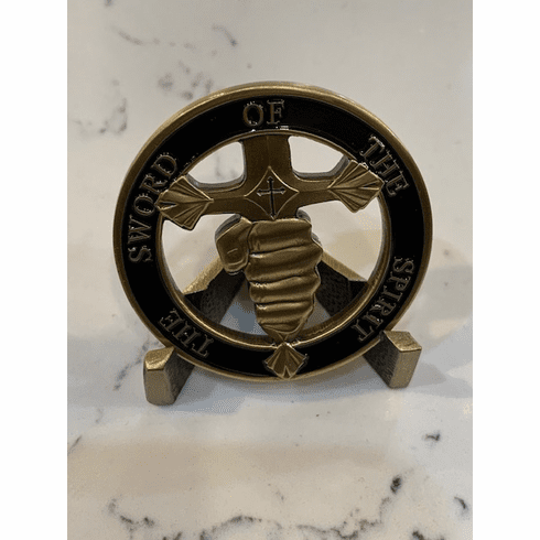 The Sword of the Spirit Challenge Coin