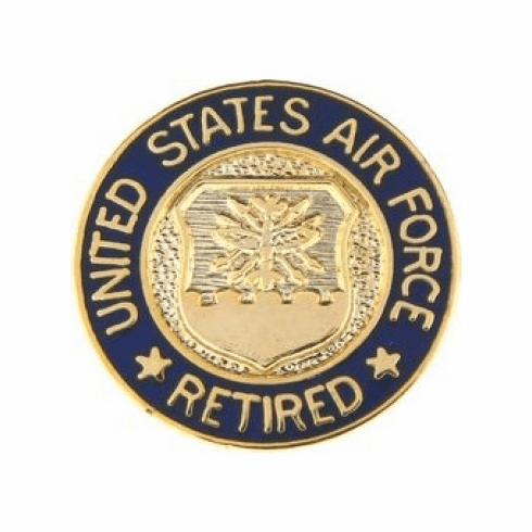 United States Air Force Retired Pin