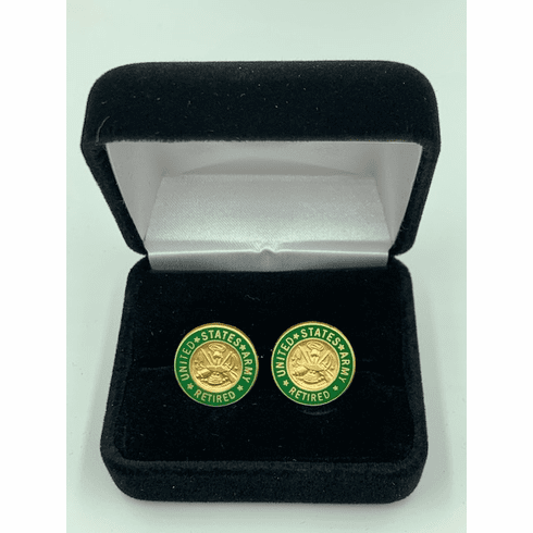United States Army Retired Cufflink Set