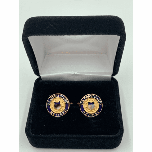 United States Coast Guard Retired Cuff Links