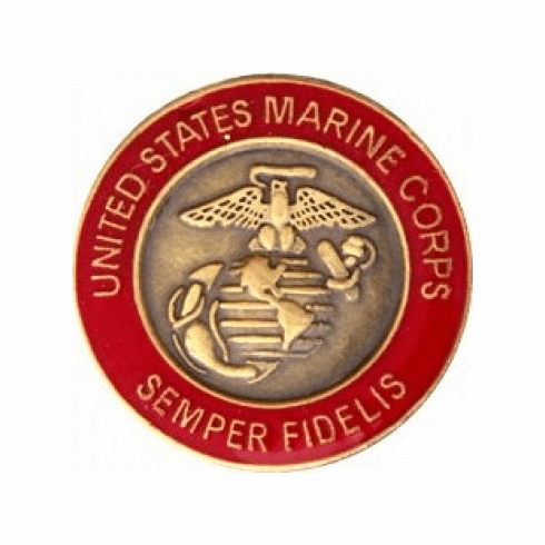 United States Marine Corps Semper Fidelis Insignia Pin