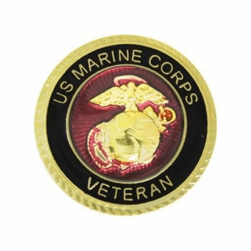United States Marine Corps Veteran Insignia Pin