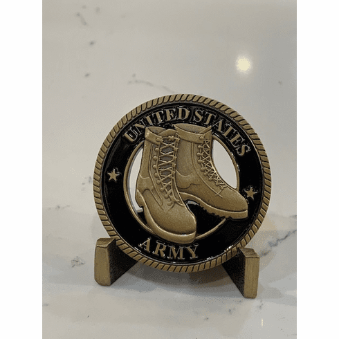 US Army Boots Coin
