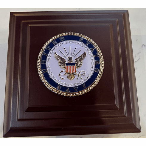 US Navy Medallion Box