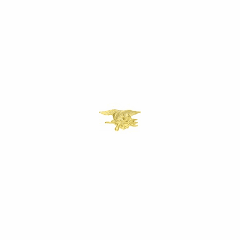 US Navy Seal Insignia Pin - GOLD