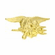 US Navy Seal Insignia Tie Bar GOLD