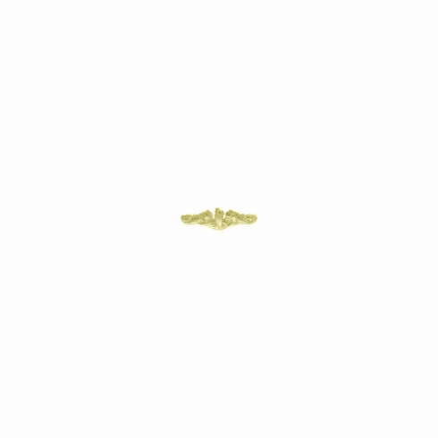 US Navy Submarine Insignia Pin - GOLD