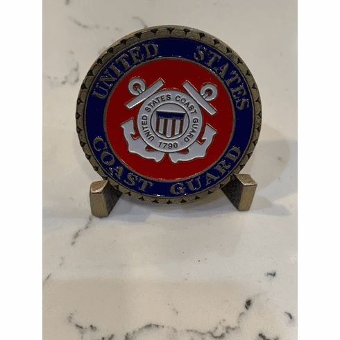 USCG Proudly Served Coin