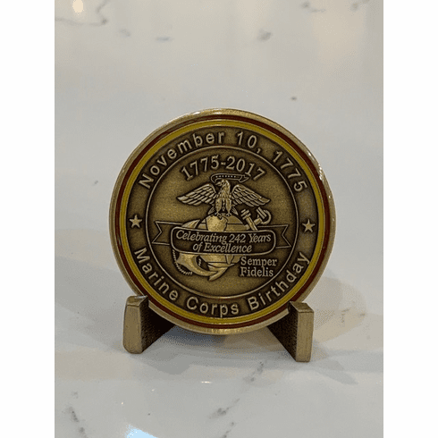 USMC Birthday 2017 Coin