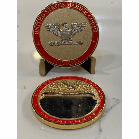 USMC Colonel Coin