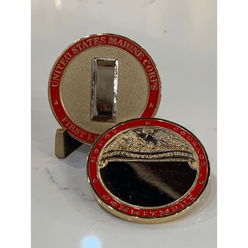 USMC First Lieutenant Coin