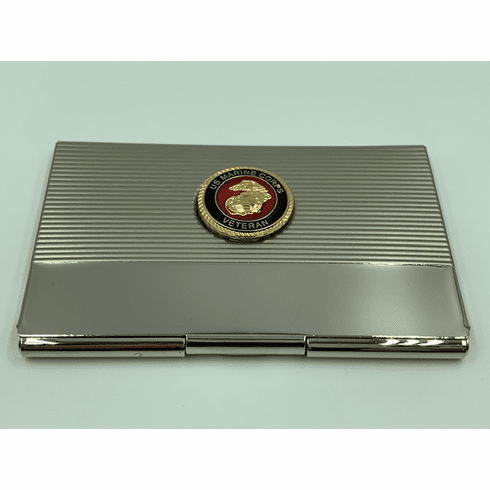 USMC Veteran Business Card Case