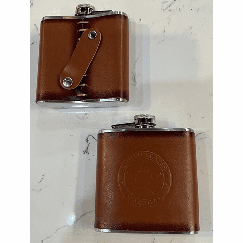 USMS Flask Brown