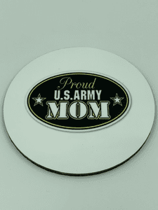 Proud Army Mom Coaster