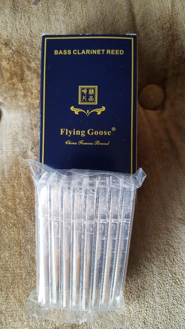 Bass Reeds flexible grade of cane (pack of 10)