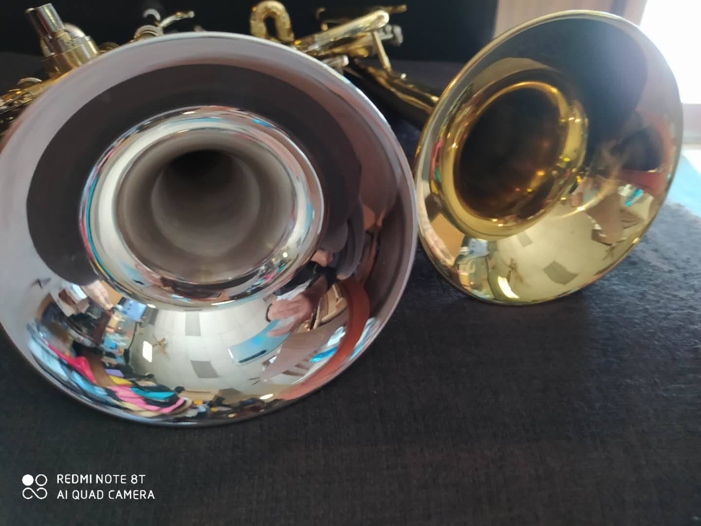 Berkeley 5'3/8 Big Bell Silver Trumpet w/FlipKey Leadpipes ( D2H