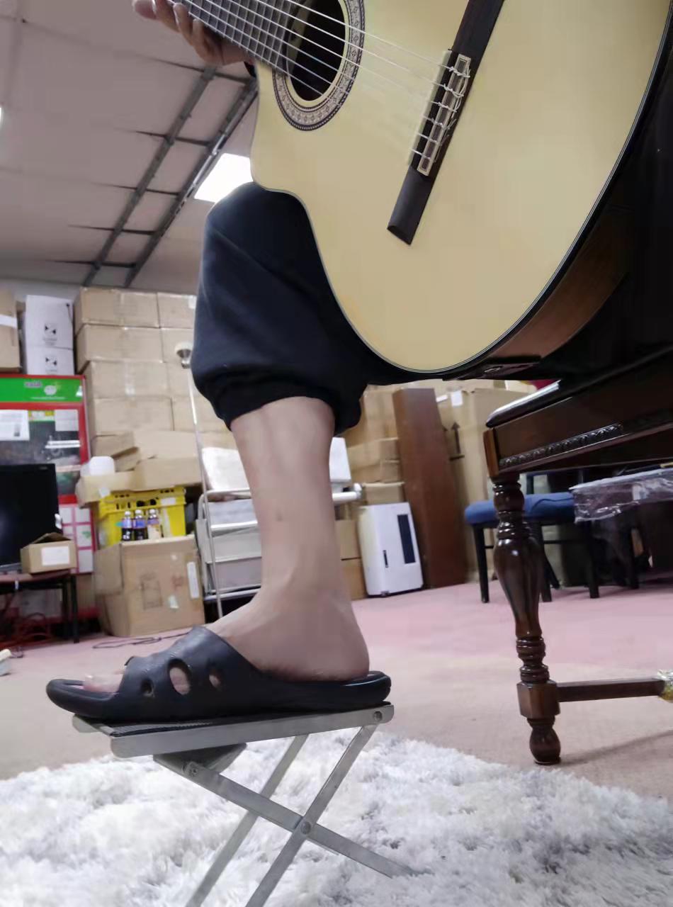 Adjustable Guitar Footrest Aluminum