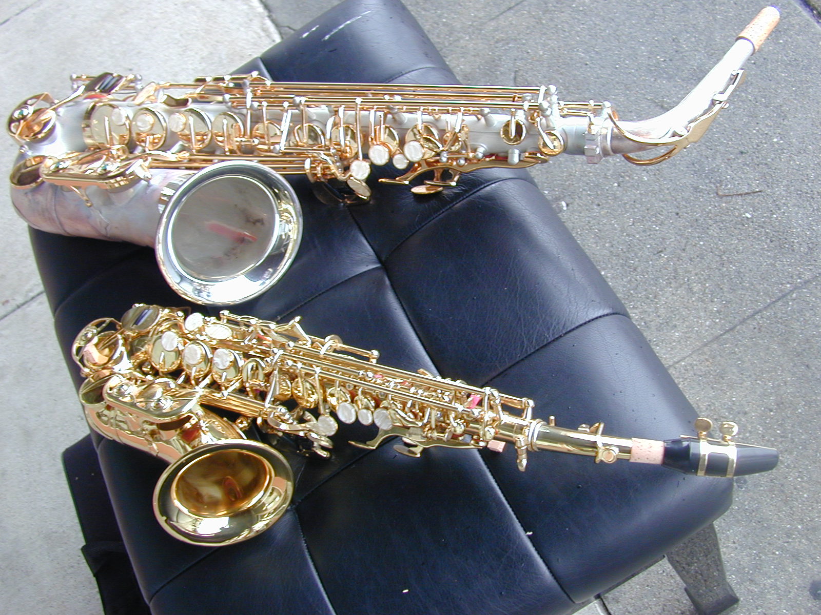 Silver Bb Soprano Saxophone