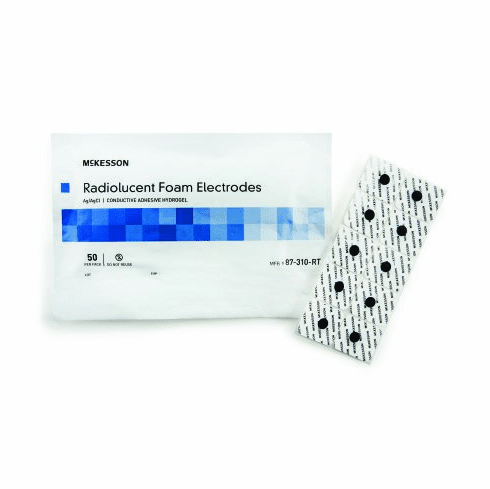 EKG Snap Electrode McKesson Monitoring Radiolucent
