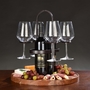 Fine Wine & Hors d'oeuvres 4-glass Caddy
