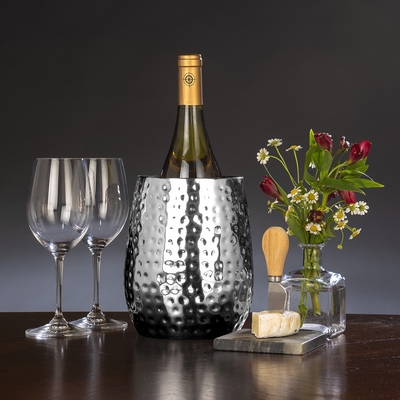 Iceless Silver Wine Chiller No Ice Needed