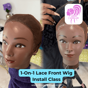 1-On-1 Atlanta GA Lace Front Wig Install Class