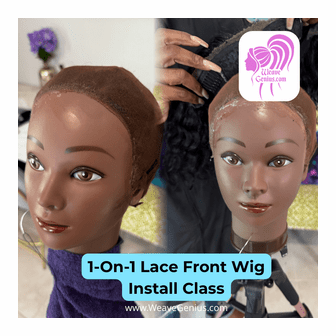 1-On-1 Atlanta GA Lace Front Wig Install Class