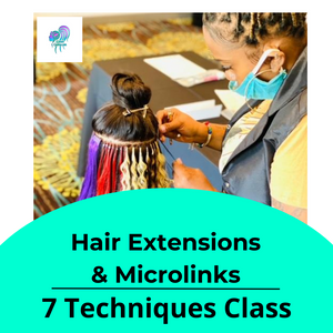 1-On-1 Jacksonville FL (Paying Deposit) Microlinks, K-Tips & Tape Extensions (7 Techniques) Install Class