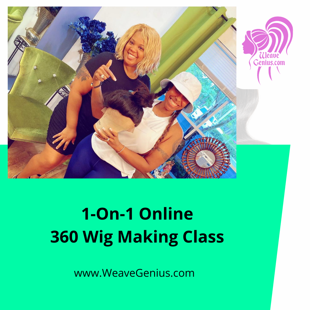 360 Online Wig Making Class $385