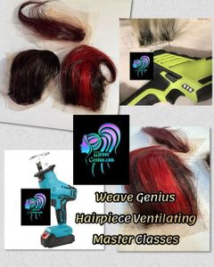 1-ON-1 IN PERSON: Weave Genius Mini Ventilating™ Master Machine Class | Machine Sold Separate $795