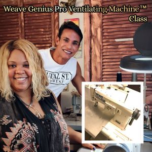 Private 1-On-1 Weave Genius Pro Ventilating™ Machine Class | All Supplies Included & Machine Sold Separate