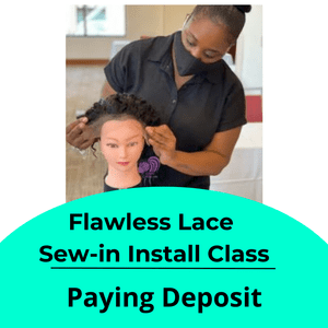 1-On-1 Jacksonville FL Flawless Lace Closure/Frontal Sew-in Install Class