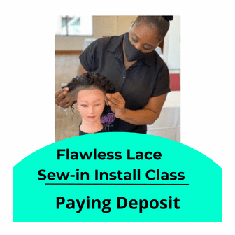 1-On-1 Jacksonville FL Flawless Lace Closure/Frontal Sew-in Install Class