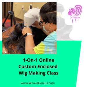 Online Enclosed Wig Making Class $385