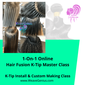 Online Lace Wig Install Class $385