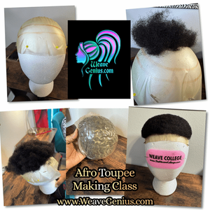 Online Weave Genius Mini Ventilating™ Master Machine Class | Create Custom Toupees $795
