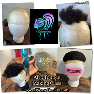 1-ON-1 IN PERSON: Weave Genius Toupee Mini Ventilating™ Machine Class | Machine Sold Separate $795