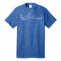 Port & Co Sioux Falls Skyline Core 50/50 Tee