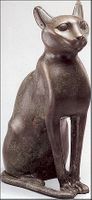 Egyptian Bastete-Cat 3D<br>Key-ring Egyptian Bastete-Cat 3D<br>Key-ring