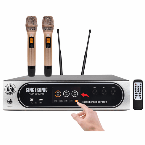 2025 karaoke systeem, 21.5 inch capacitief touchscreen, 650K