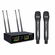 Singtronic UHF-500Pro Professional Digital UHF x 2 Wireless Microphone System