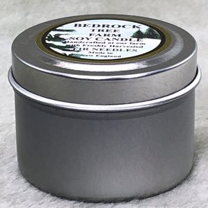 CANDLE TIN - 2 oz. metal slip on lid