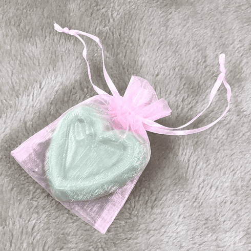 HEART SHAPED FIR NEEDLE SOAP - 1 oz. SAMPLE