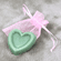 HEART SHAPED FIR NEEDLE SOAP - 1 oz. SAMPLE